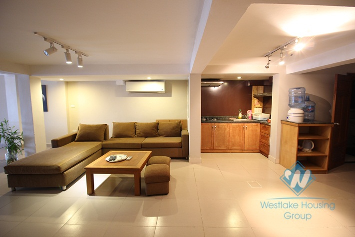 Lake side apartment for rent in Nghi Tam Village, cozy and spacious